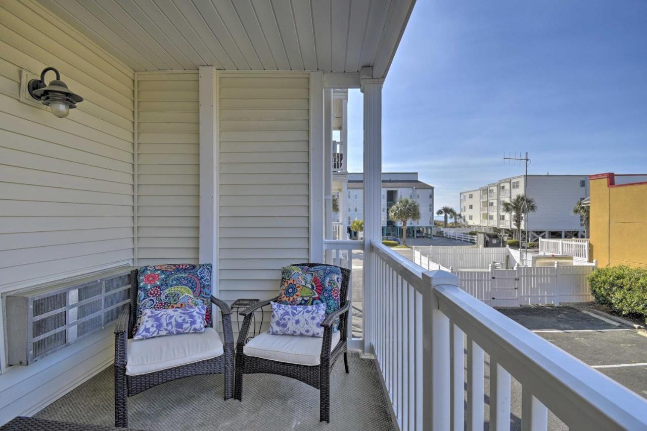 Bright North Myrtle Beach Condo Walk To Beach! Kültér fotó