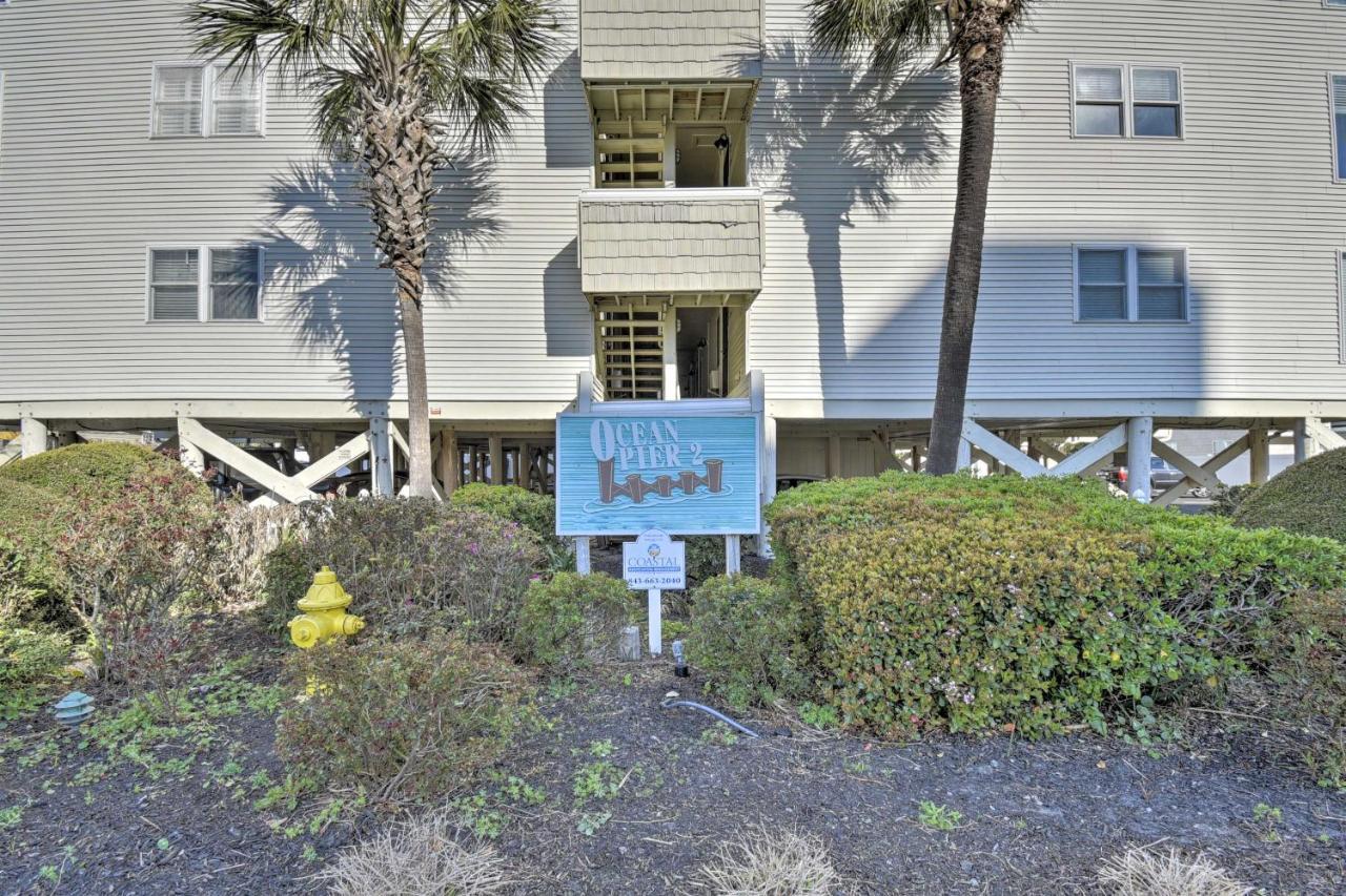 Bright North Myrtle Beach Condo Walk To Beach! Kültér fotó