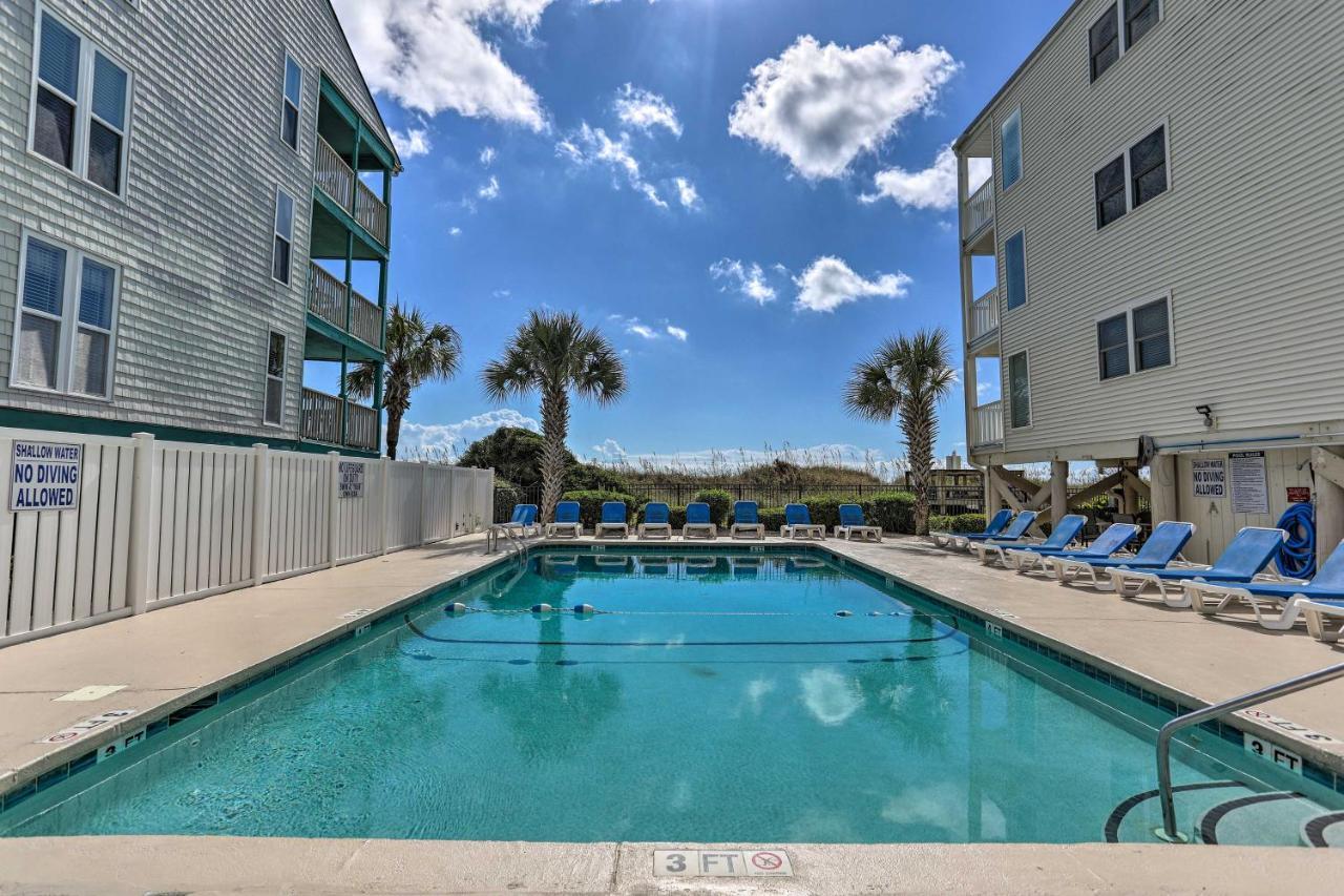 Bright North Myrtle Beach Condo Walk To Beach! Kültér fotó