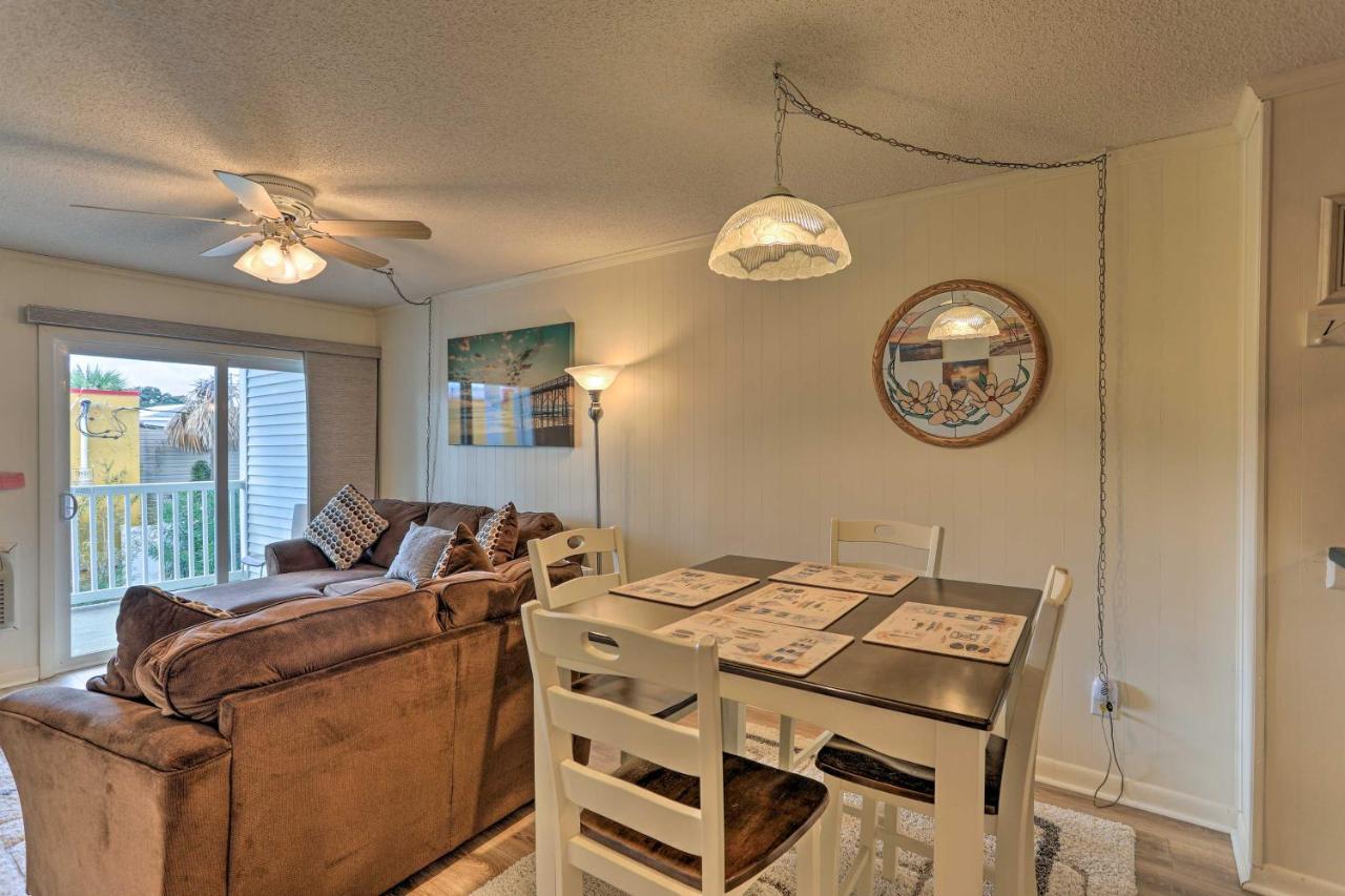 Bright North Myrtle Beach Condo Walk To Beach! Kültér fotó
