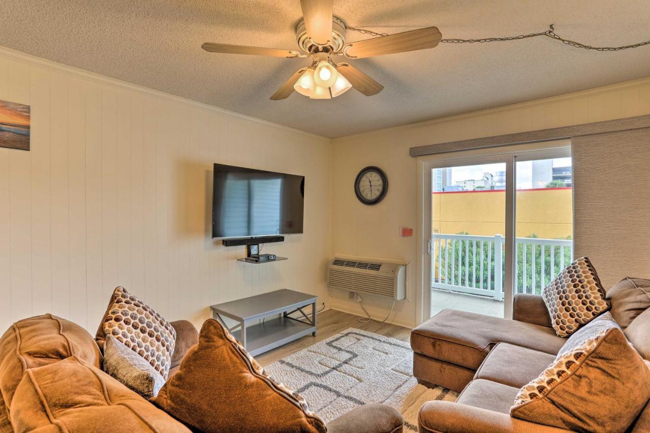 Bright North Myrtle Beach Condo Walk To Beach! Kültér fotó
